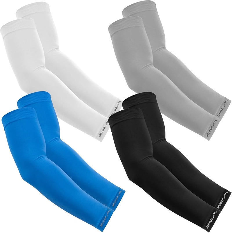 APEXUP Cooling Arm Sleeves for Men Women, UV Sun Protection UPF 50, Volleyball Arm Sleeves Compression Sleeves for Outdoor - Image 1